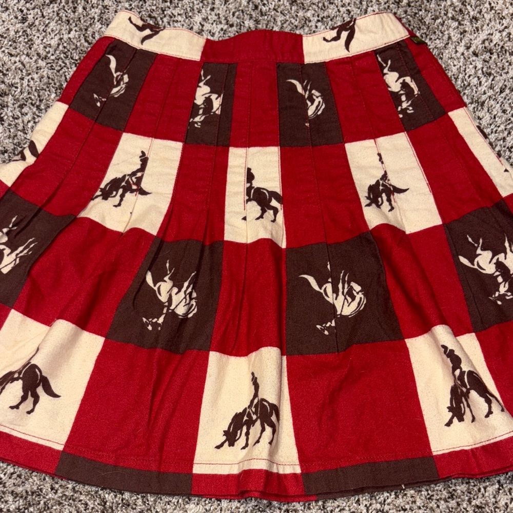 ESPRIT SZ 3/4 Print Skirt 100% Cotton